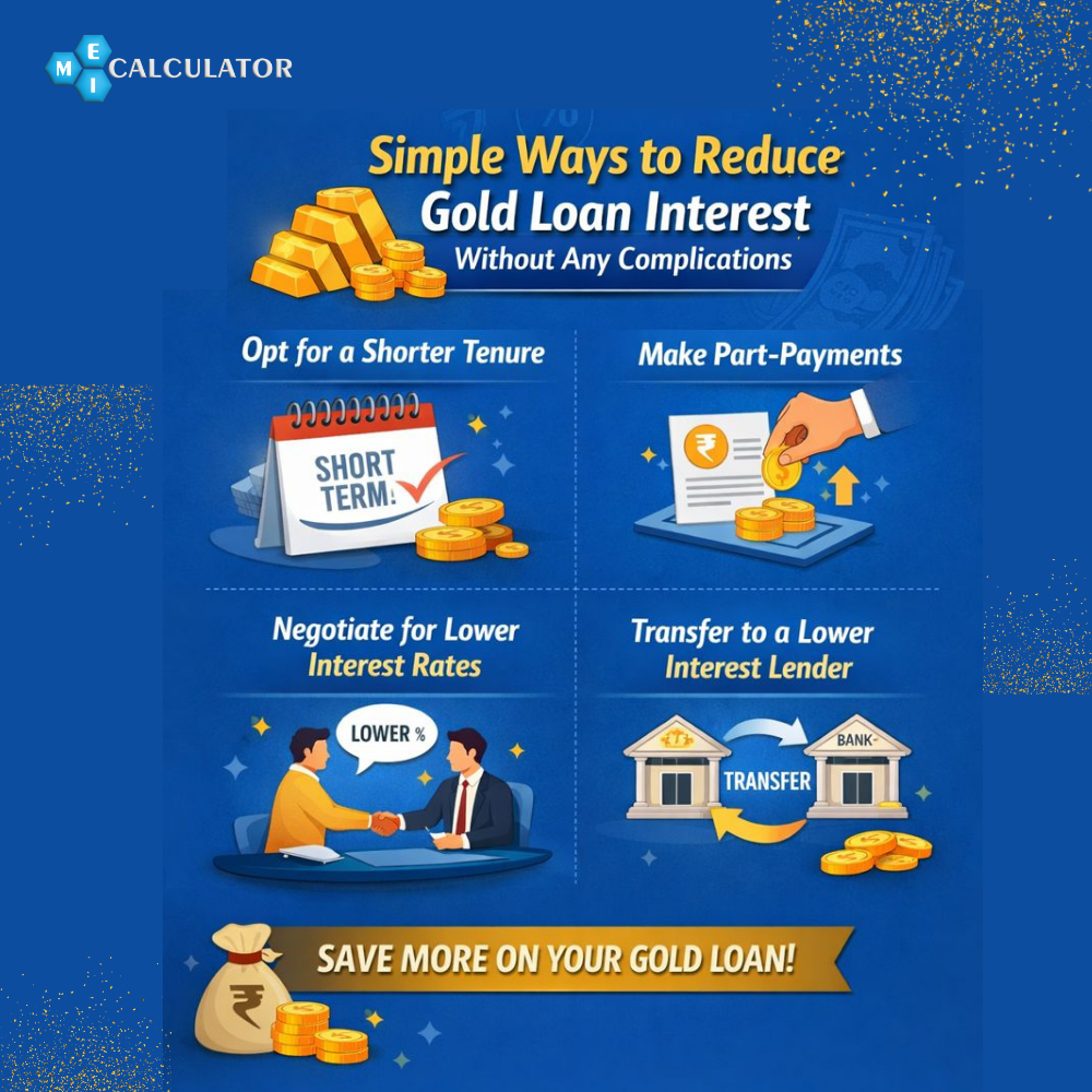 Simple Ways to Reduce Gold Loan Interest Without Any Complications