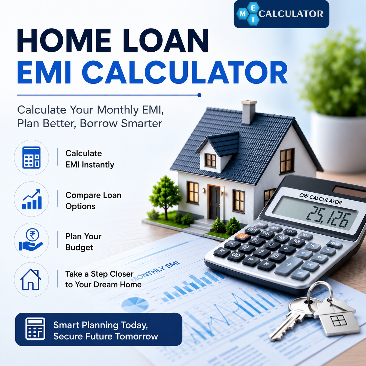 Home Loan EMI Calculator: Calculate Your Monthly EMI Before Applying for a Loan